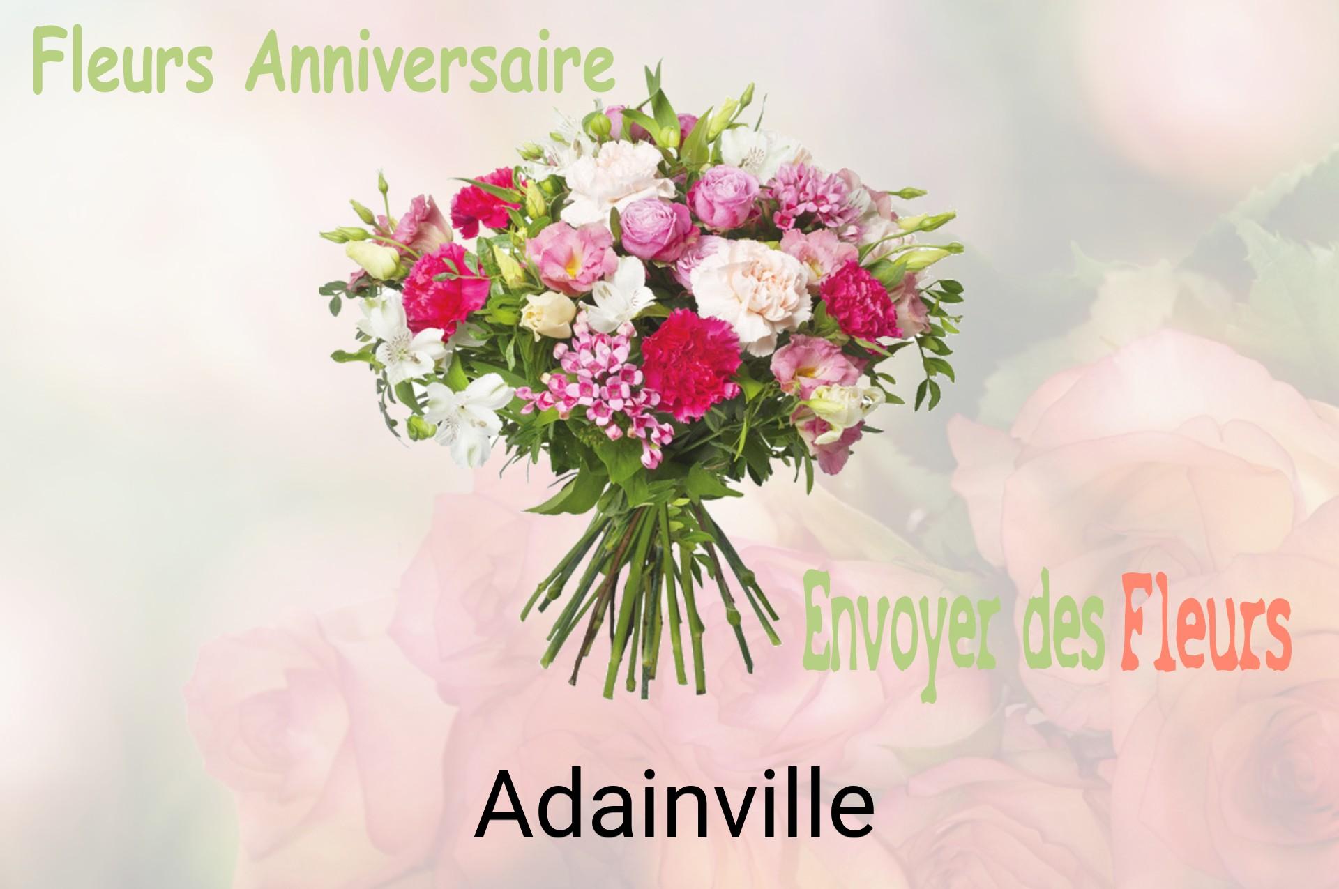 Bouquet de fleurs d’anniversaire livré à Adainville